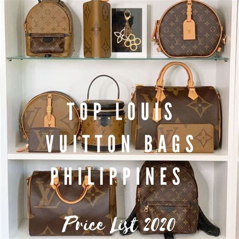 louis vuitton bags 2019 price philippines|Louis Vuitton Bags Prices in the Philippines in July, 2024.